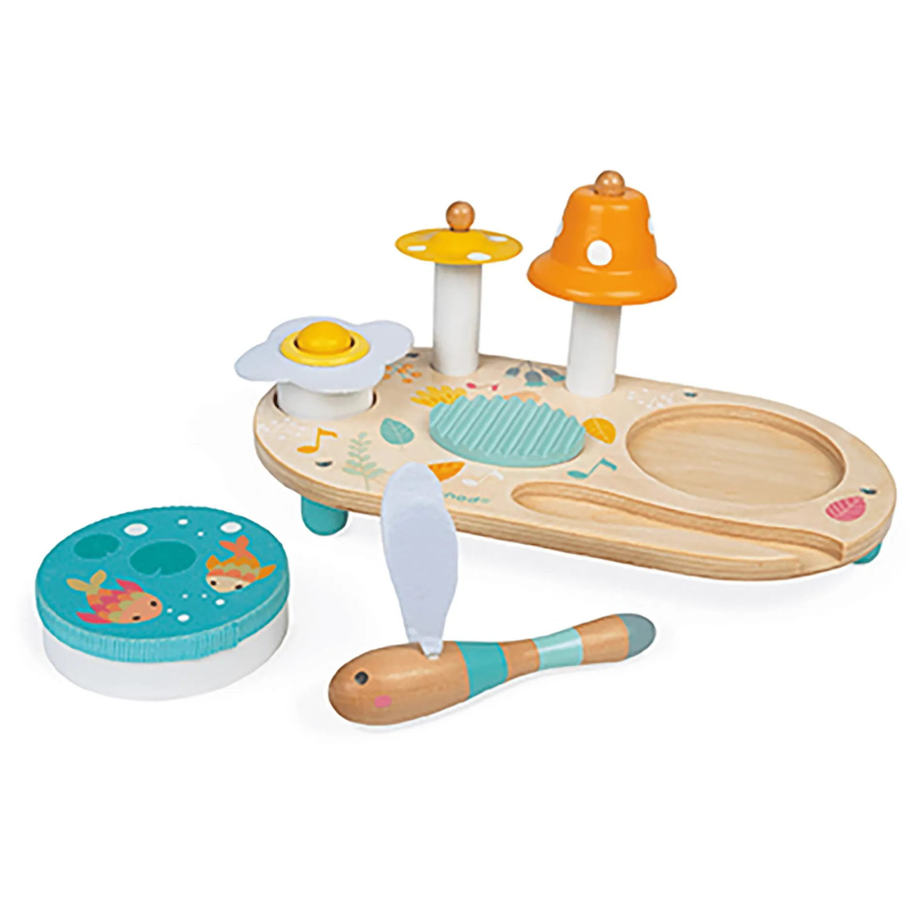 Janod Musiktisch Libelle*Kinder Lernspielzeug|Holzspielzeug