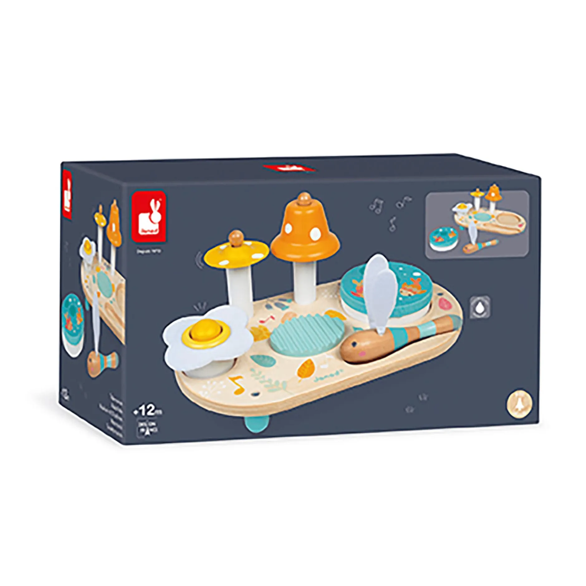 Janod Musiktisch Libelle*Kinder Lernspielzeug|Holzspielzeug