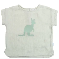 LITTLE ONE Musselin-Shirt Känguru* Oberteile