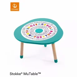 STOKKE MuTable DISKcover Spielscheibe Buchstaben & Zahlen*Kinder Kindersitzgruppen