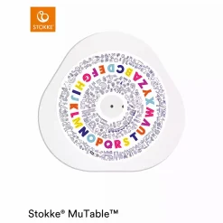 STOKKE MuTable DISKcover Spielscheibe Buchstaben & Zahlen*Kinder Kindersitzgruppen