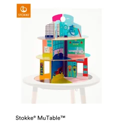 STOKKE MuTable Szenario - Hero House*Kinder Kindersitzgruppen|Lernspielzeug