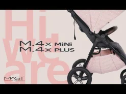MAST M.4x Plus Onyx*Kinder Buggys