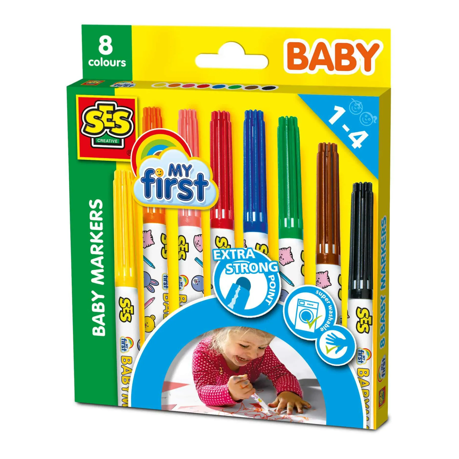 SES CREATIVE My first - Baby Markers*Kinder Malen & Kneten