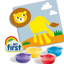 SES CREATIVE My first - Fingerfarbe Handabdruck Tiere*Kinder Malen & Kneten