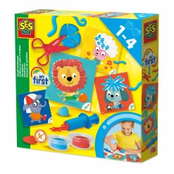 SES CREATIVE My first - Knetfrisuren*Kinder Malen & Kneten