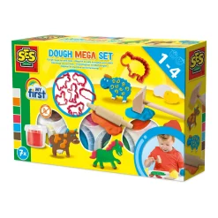 SES CREATIVE My first - Knet-Megaset mit Werkzeugen*Kinder Malen & Kneten