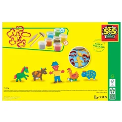 SES CREATIVE My first - Knet-Megaset mit Werkzeugen*Kinder Malen & Kneten