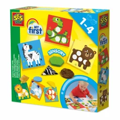 SES CREATIVE My first - Sensory Mosaik Karten*Kinder Lernspielzeug|Holzspielzeug