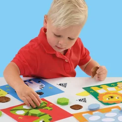 SES CREATIVE My first - Sensory Mosaik Karten*Kinder Lernspielzeug|Holzspielzeug