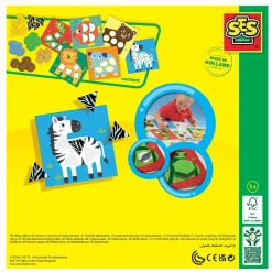 SES CREATIVE My first - Sensory Mosaik Karten*Kinder Lernspielzeug|Holzspielzeug