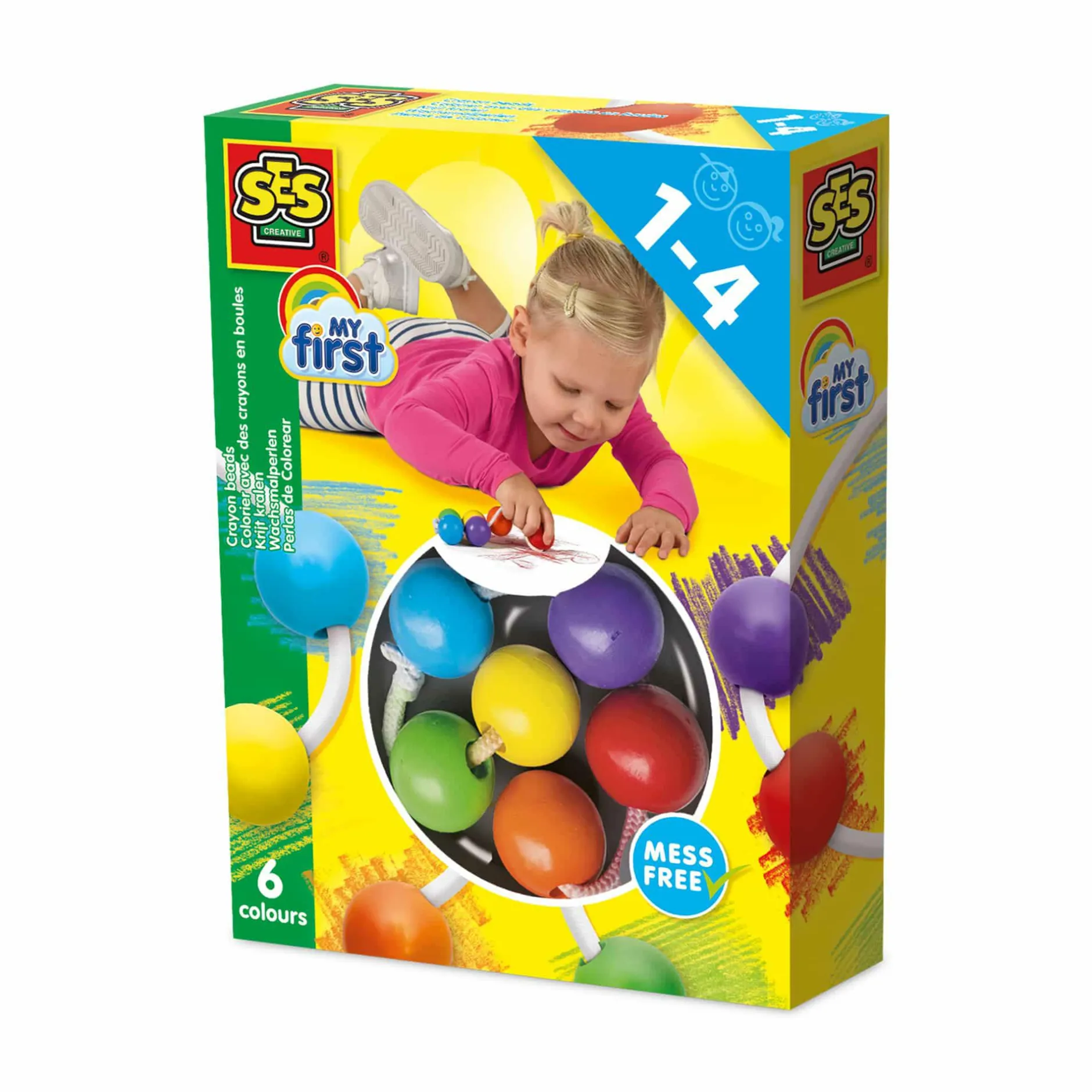 SES CREATIVE My first - Wachsmalperlen*Kinder Malen & Kneten