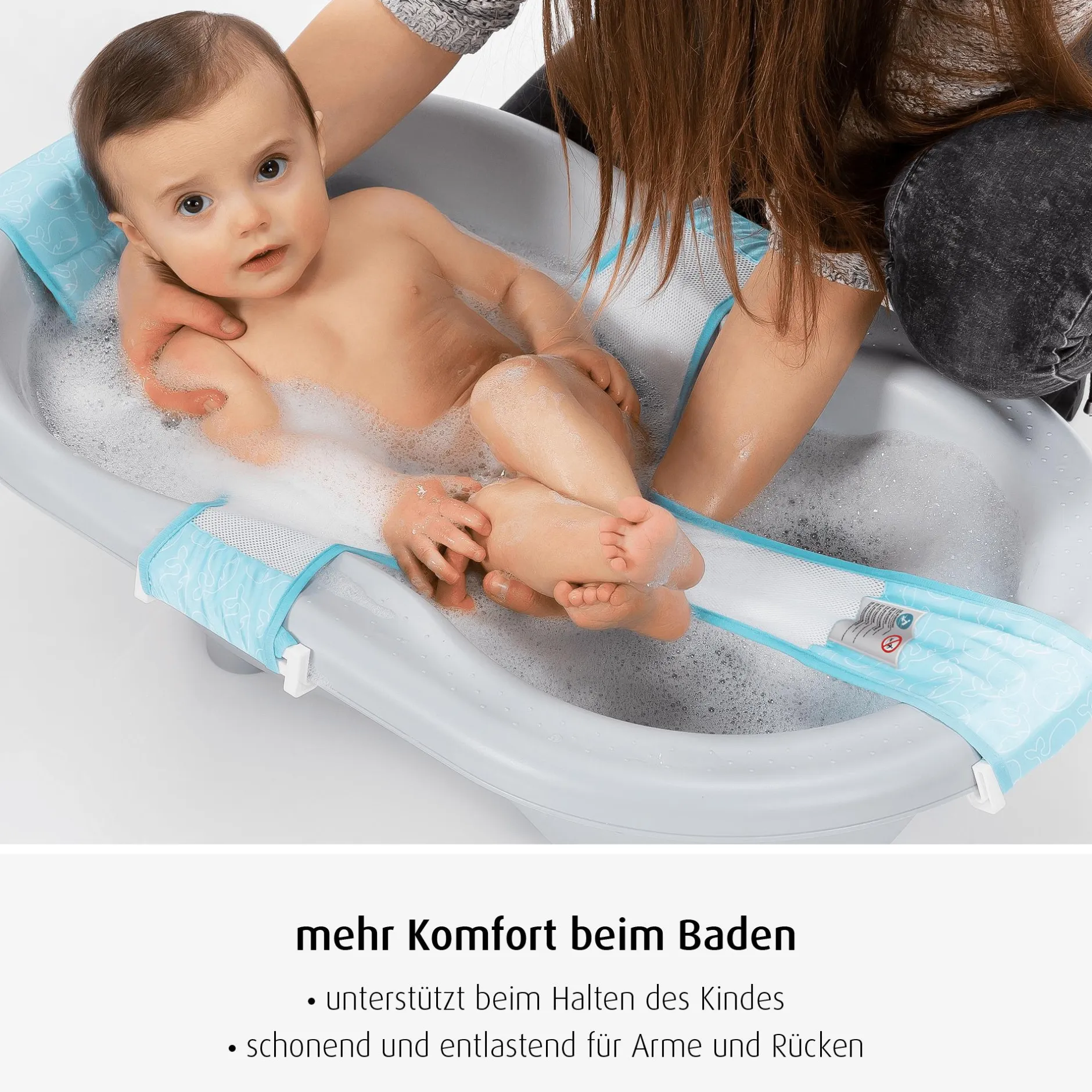 reer MyHappyBath Sling Baby-Badewannen-Netz* Badewannen
