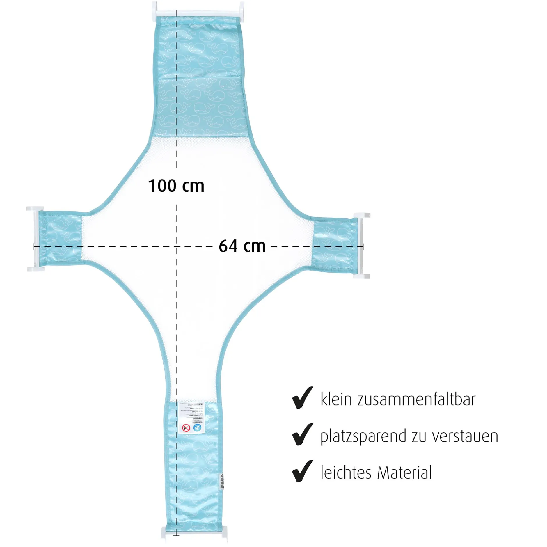 reer MyHappyBath Sling Baby-Badewannen-Netz* Badewannen
