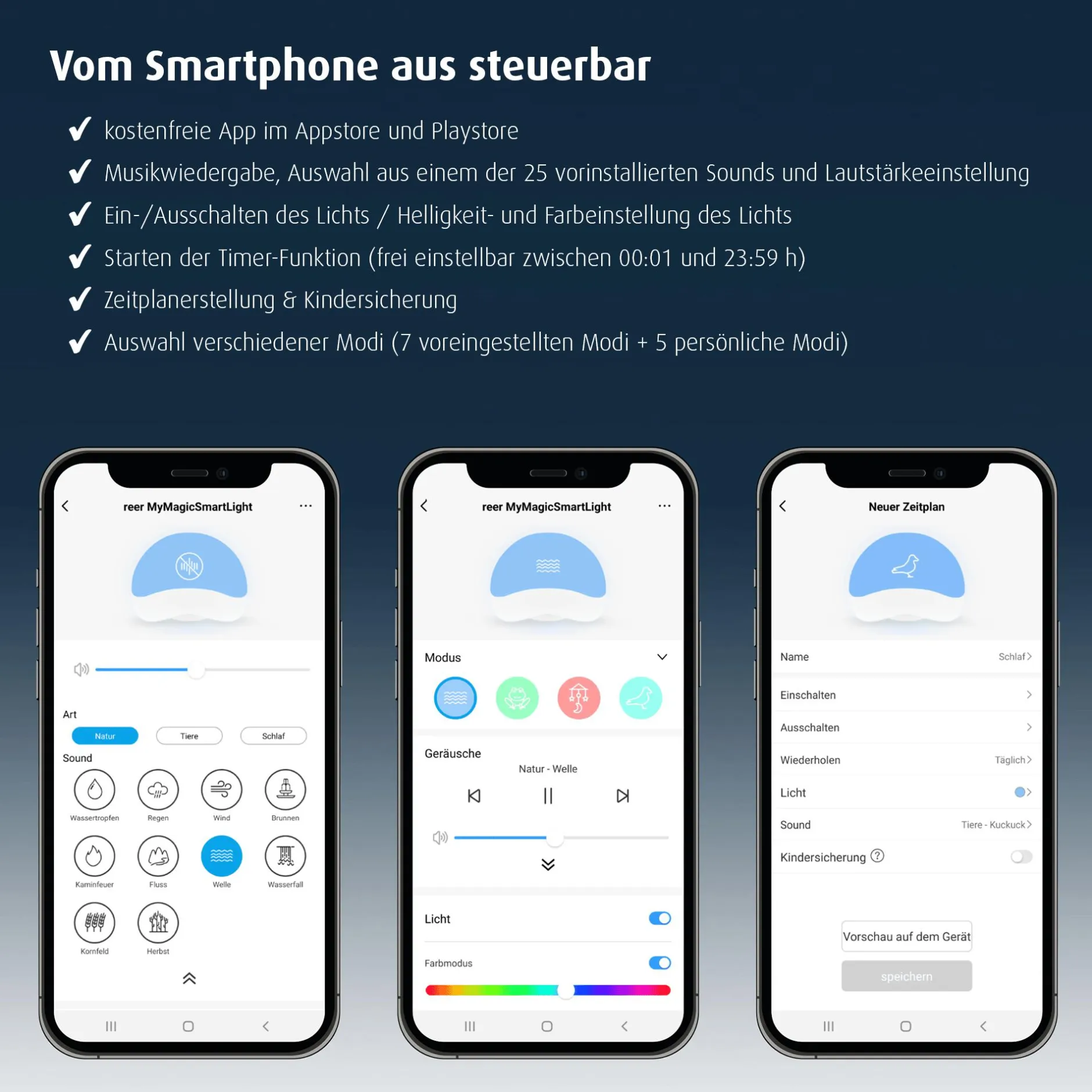reer MyMagicSmartLight Nachtlicht* Nachtlichter