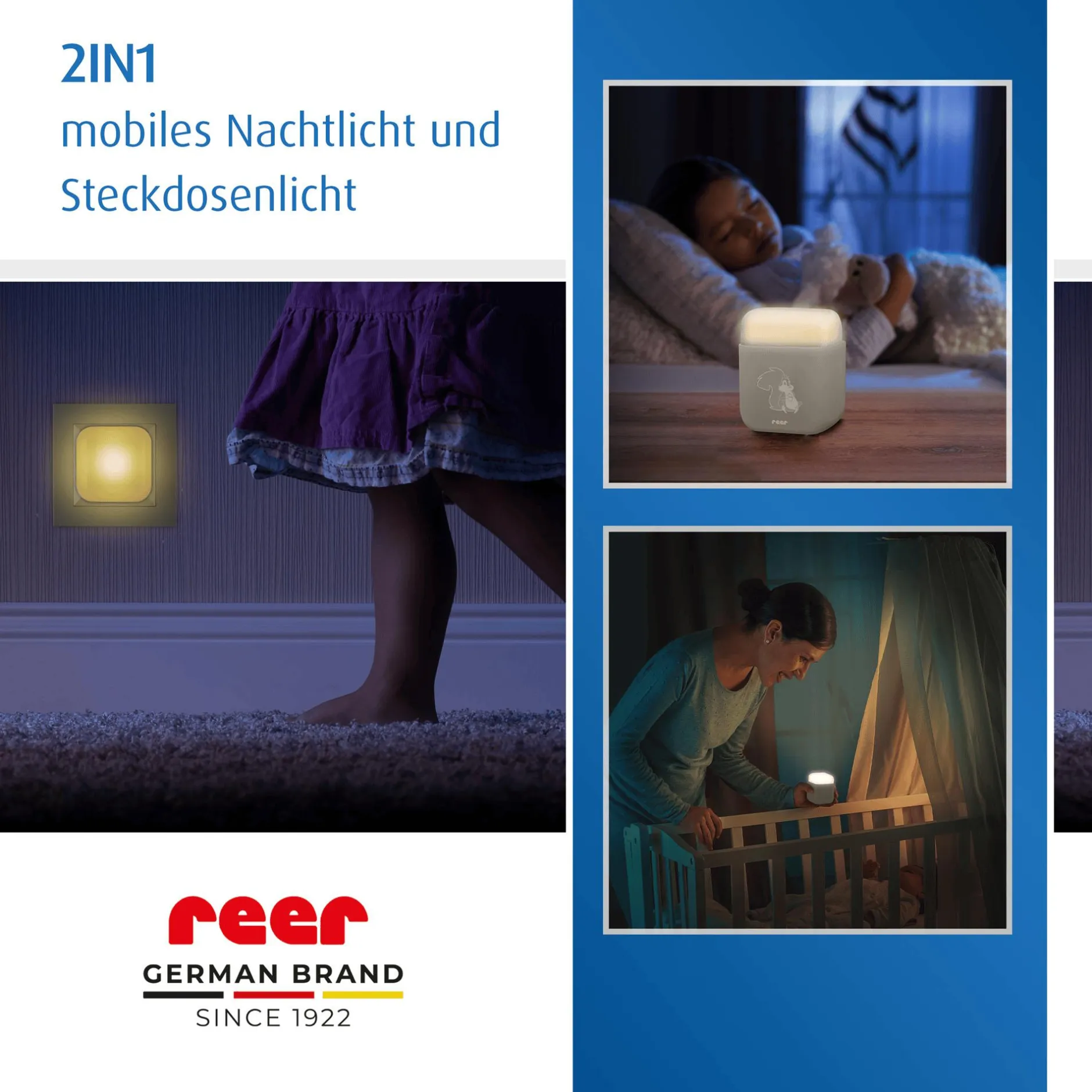 reer Nachtlicht 2in1 SleepLight Eichhörnchen* Nachtlichter