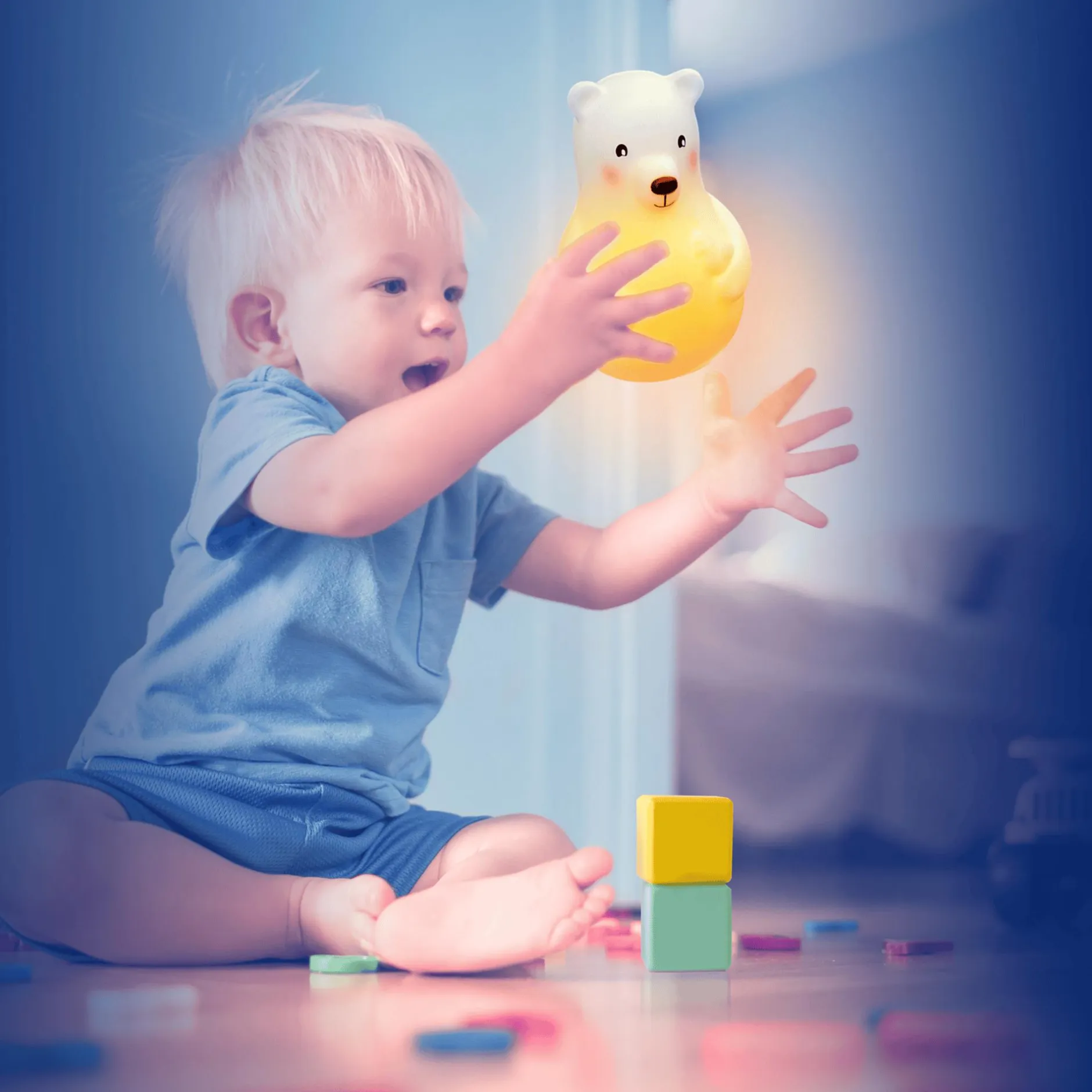 Angelcare Nachtlicht Lumicolor Bär* Nachtlichter