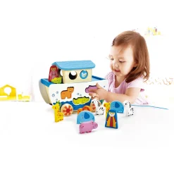 Hape Nachzieh-Arche*Kinder Holzspielzeug