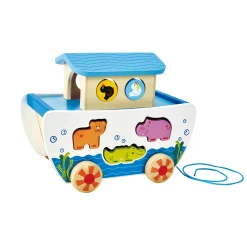 Hape Nachzieh-Arche*Kinder Holzspielzeug