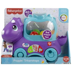 Fisher Price Nachzieh-Dino Bällespaß*Kinder Lernspielzeug