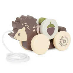 bieco Nachzieh-Igel*Kinder Holzspielzeug