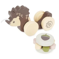 bieco Nachzieh-Igel*Kinder Holzspielzeug