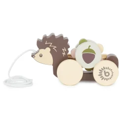 bieco Nachzieh-Igel*Kinder Holzspielzeug