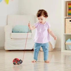 Hape Nachziehkäfer Marie*Kinder Holzspielzeug