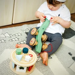 small foot Nachzieh-Stecktier Schnecke*Kinder Lernspielzeug|Holzspielzeug