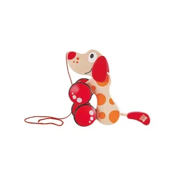 Hape Nachziehtier Hund Pepe*Kinder Holzspielzeug