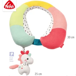 fehn Nackenstütze Einhorn*Kinder Kindersitz Zubehör