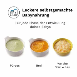 babybrezza Nahrungszubereiter Food Maker Deluxe* Babykostwärmer