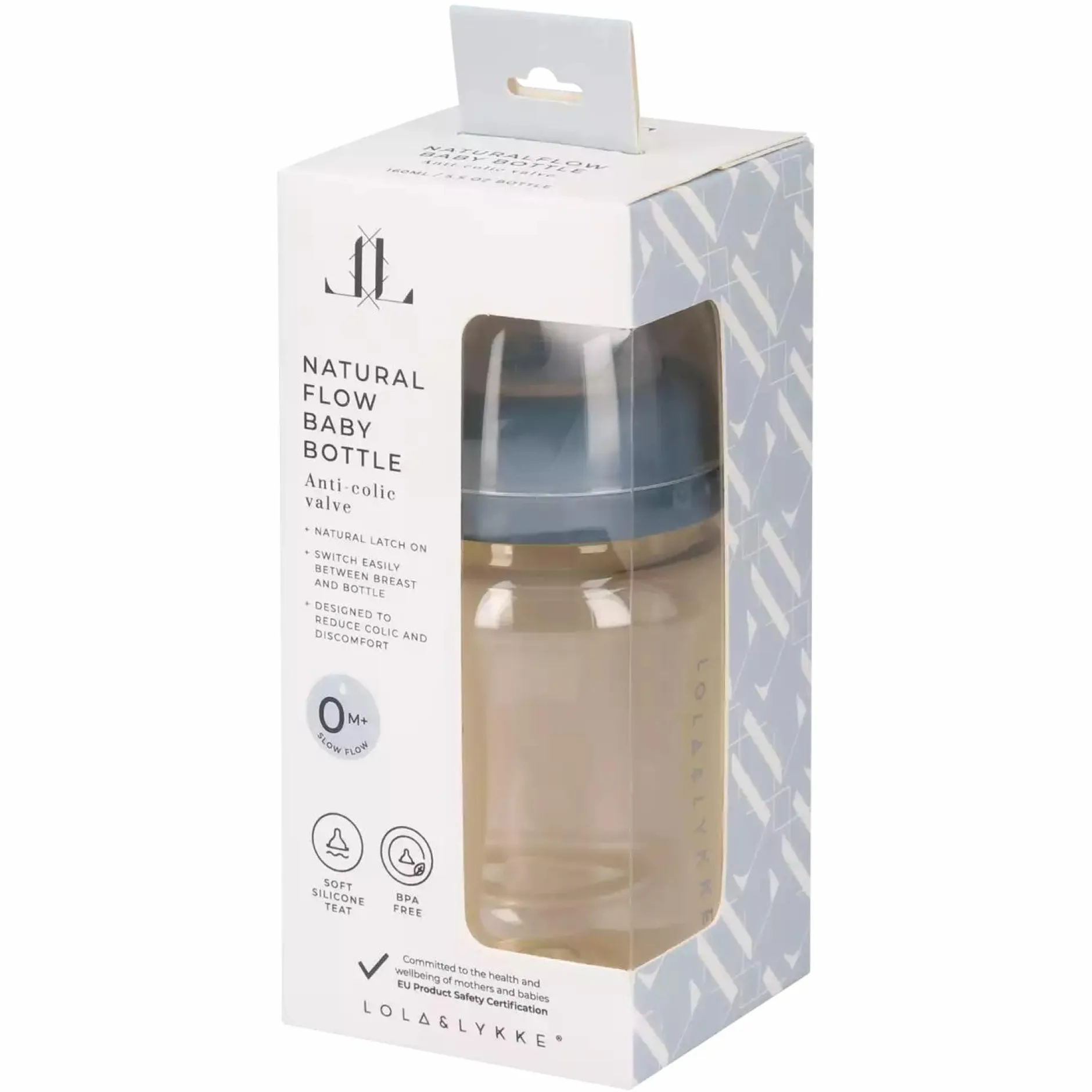 Lola&Lykke Natural Flow Flasche 180ml 0M+* Flaschen & Sauger