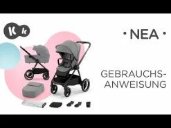Kinderkraft NEA 2.0 Midnight Black*Kinder Kombi-Kinderwagen