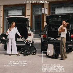 Kinderkraft NEA 2.0 Midnight Black*Kinder Kombi-Kinderwagen