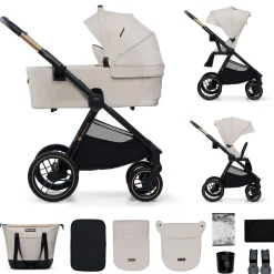Kinderkraft NEA 2.0 Soft Beige*Kinder Kombi-Kinderwagen