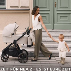 Kinderkraft NEA 2.0 Soft Beige*Kinder Kombi-Kinderwagen