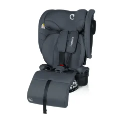 lionelo Nelly i-Size Grey Graphite*Kinder Kindersitze 9-36 Kg, Gruppe 1/2/3