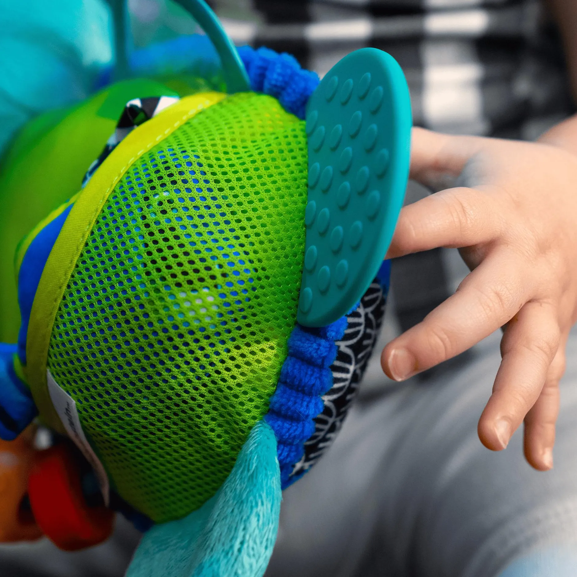baby einstein Neptune's Sensory Sidekick Activity Plush Toy* Knisterspielzeug & Knistertücher|Kuscheltiere