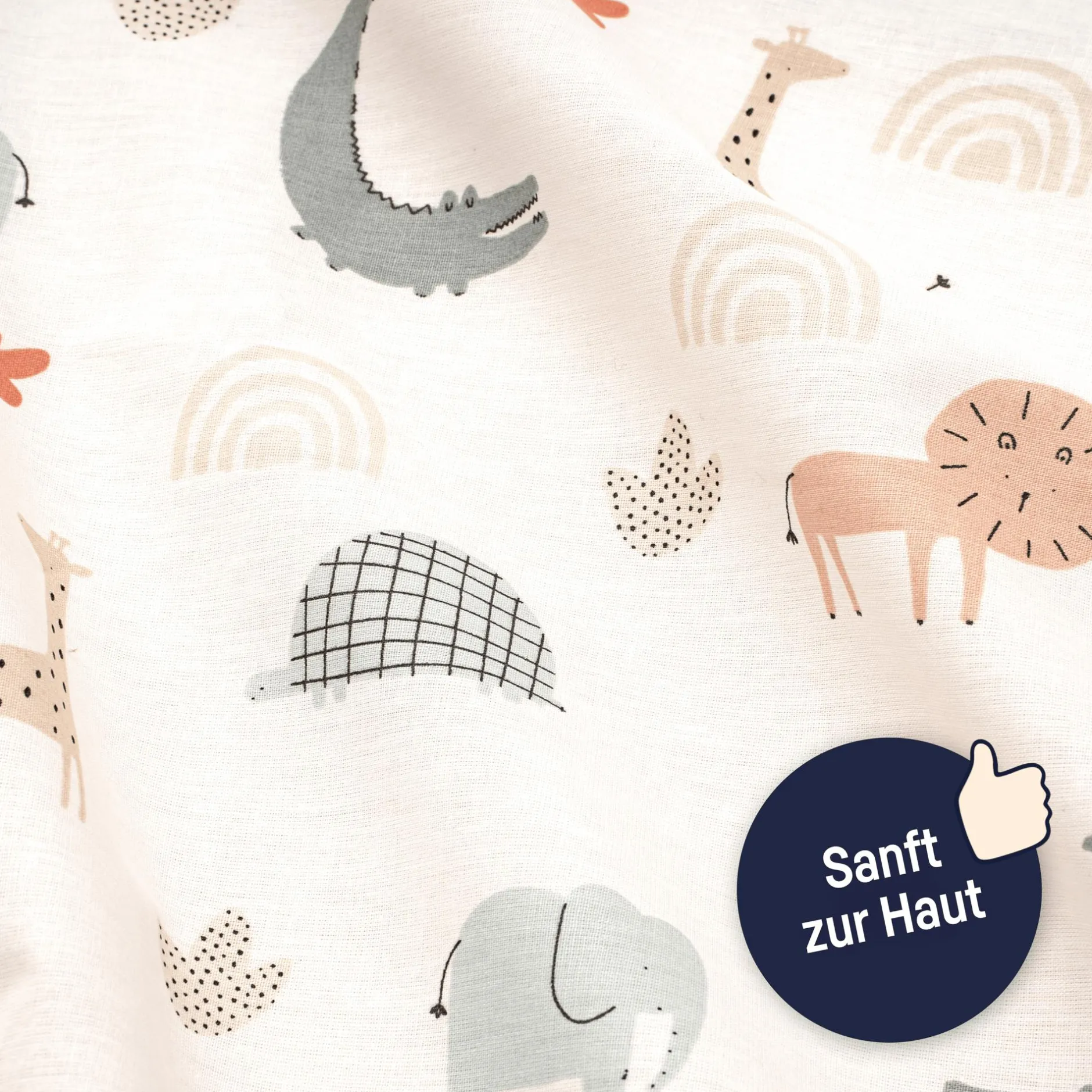 Zu00f6llner Nestchen Organic Wild Friends* Bettausstattung