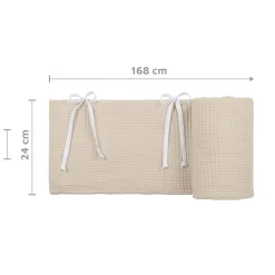 babybay Nestchen Waffelpiqué Sand* Bettausstattung