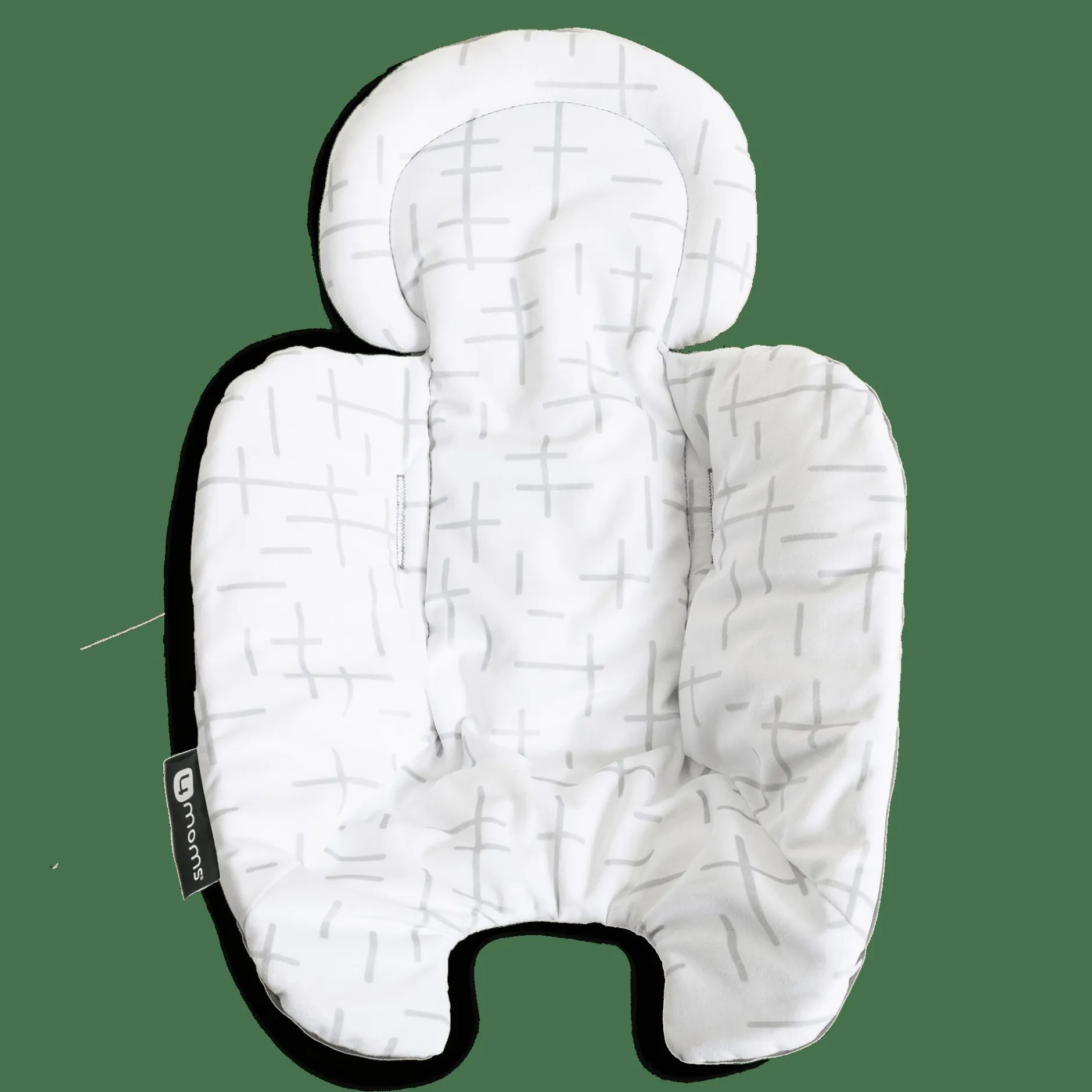 4moms Neugeborenen-Einsatz Grey Pluche* Wippen
