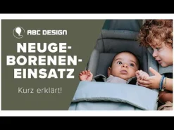 ABC DESIGN Neugeboreneneinsatz Tour Olive* Fahrradanhänger Zubehör