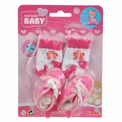 Simba New Born Baby Schuhe und Socken*Kinder Puppen & Puppenwagen|Spielzeug Ab 3 Jahren