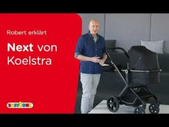 KOeLSTRA NEXT Black*Kinder Kombi-Kinderwagen
