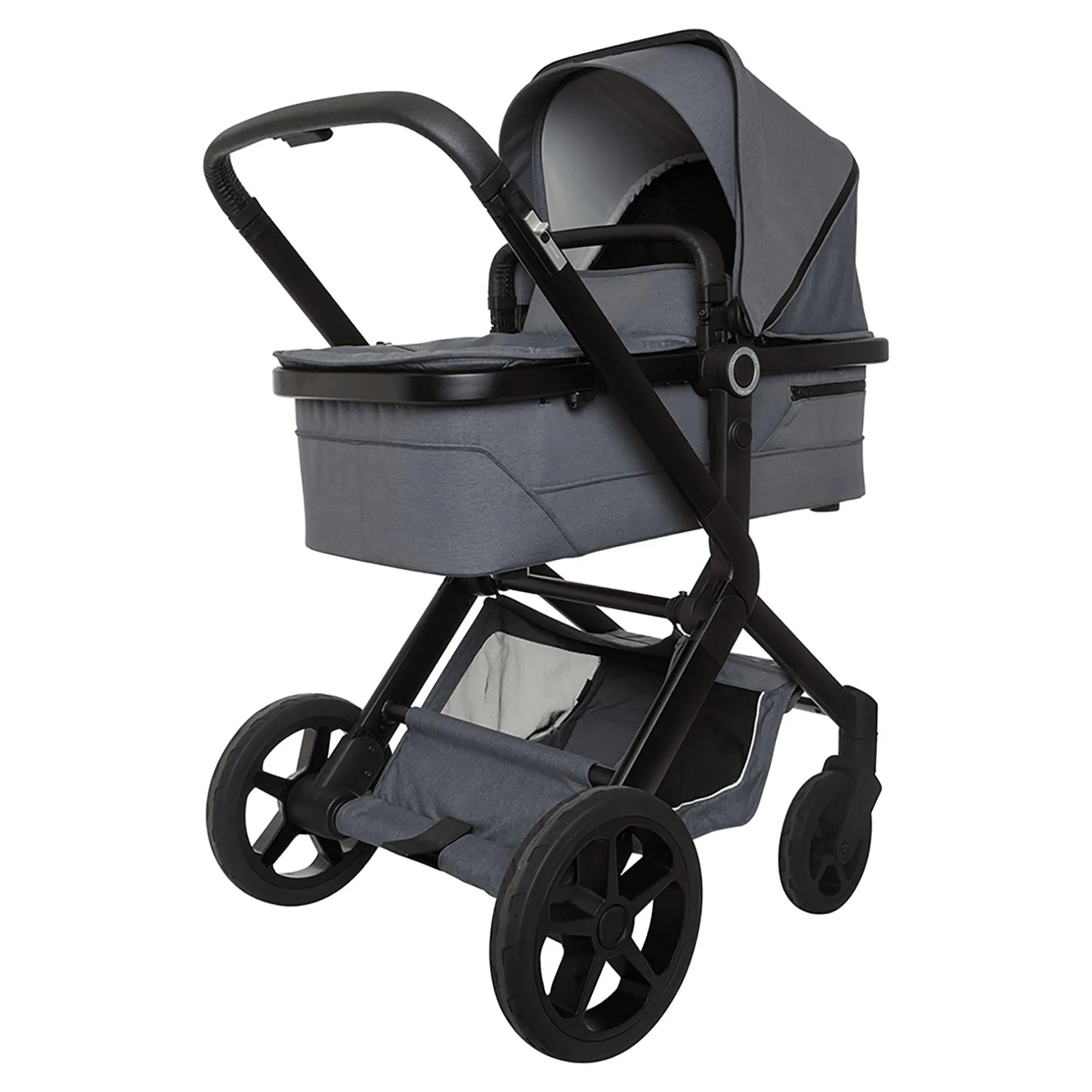 KOeLSTRA NEXT Dark Grey Melange*Kinder Kombi-Kinderwagen