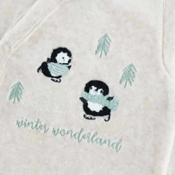 LITTLE ONE Nicki-Schlafanzug Pinguine* Schlafanzüge