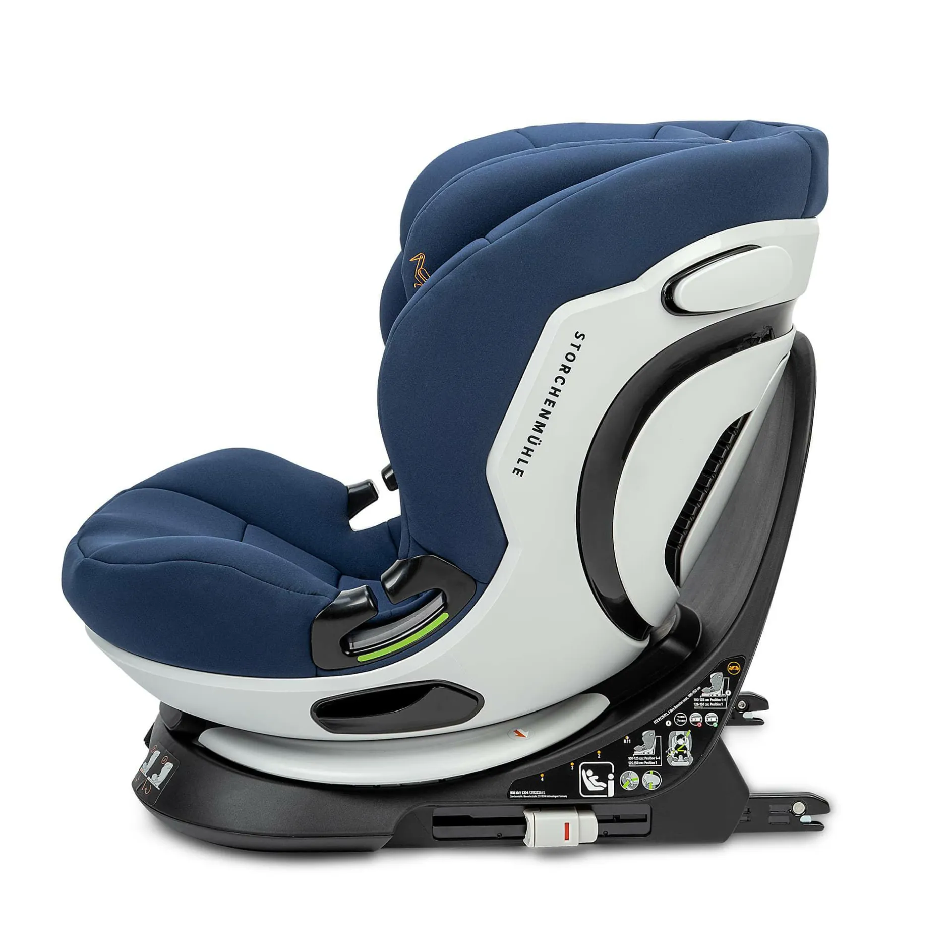 Storchenmu00fchle Niki Kid Iris*Kinder Kindersitze Isofix|Kindersitze 9-36 Kg, Gruppe 1/2/3