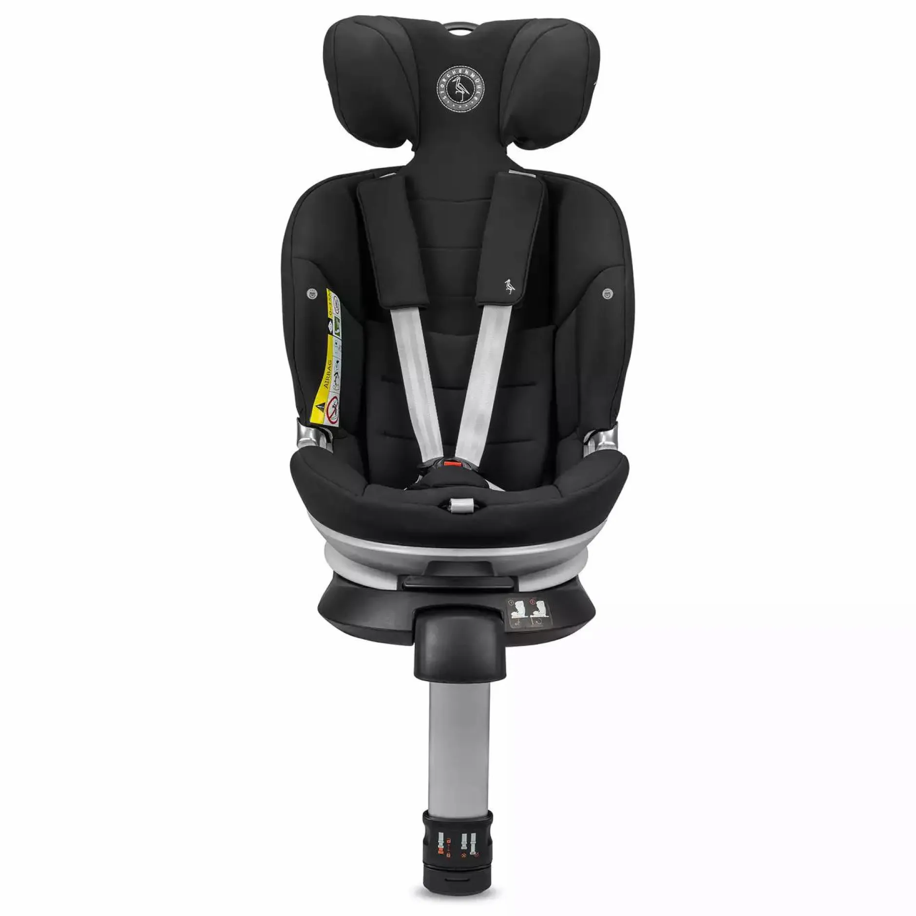 Storchenmu00fchle Niki Kid Onyx*Kinder Kindersitze Isofix|Kindersitze 9-36 Kg, Gruppe 1/2/3