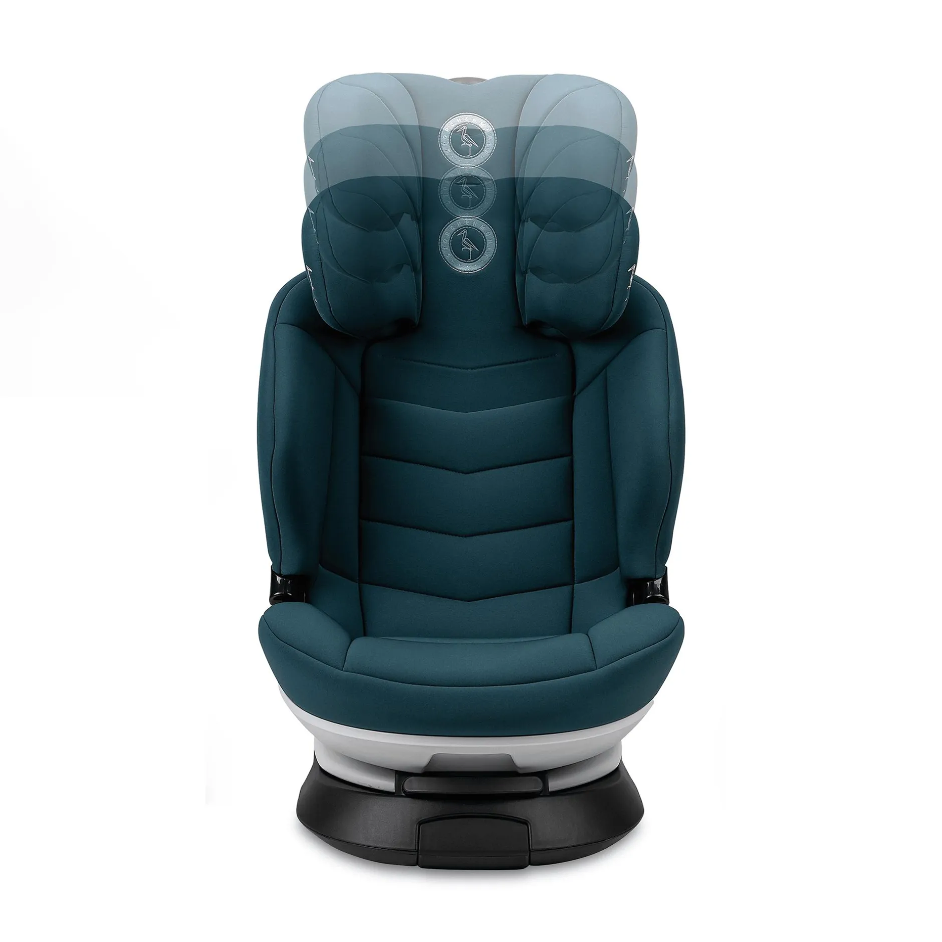 Storchenmu00fchle Niki Next Jade*Kinder Kindersitze Isofix|Kindersitze 15-36 Kg, Gruppe 2/3